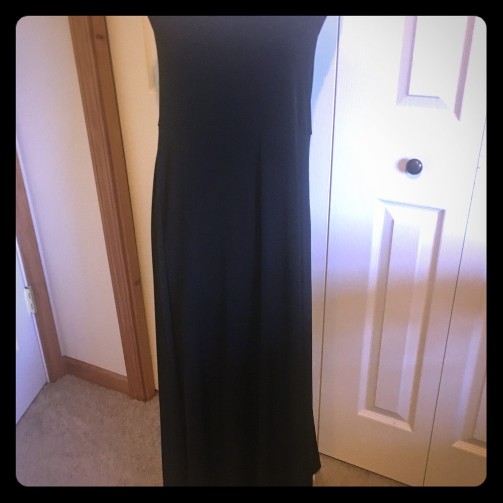 Lane Bryant Black Strapless Dress NWT